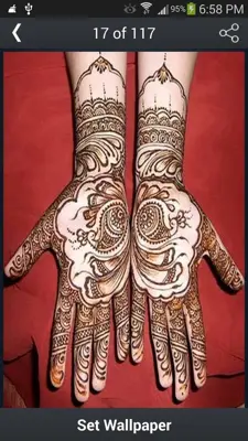 Mahendi Design android App screenshot 2